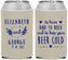 Custom Wedding Neoprene Can Coolers - To Have And To Hold | 281