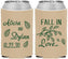 Custom Wedding Neoprene Can Coolers - Fall In Love | 283