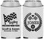 Custom Wedding Neoprene Can Coolers - Racing | 289