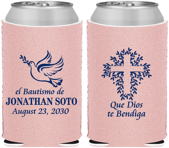 Custom Baptism Neoprene Can Coolers - Mi Bautizo | 290004