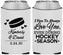 Custom Wedding Neoprene Can Coolers - Hockey | 300