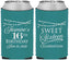 Custom 16th Birthday Neoprene Can Coolers - String Lights | 300009
