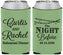 Custom Rehearsal Dinner Neoprene Can Coolers - The Night Before | 30006