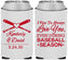 Custom Wedding Neoprene Can Coolers - Baseball | 301