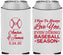 Custom Wedding Neoprene Can Coolers - Baseball | 303