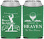 Custom Memorial Neoprene Can Coolers - Fairway To Heavens | 310008