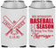 Custom Wedding Neoprene Can Coolers - We Interrupt Baseball | 313