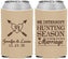 Custom Wedding Neoprene Can Coolers - We Interrupt Season | 318