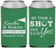 Custom Wedding Neoprene Can Coolers - Took A Shot Golf | 320