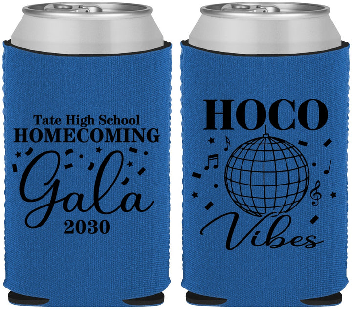 Custom Homecoming Neoprene Can Coolers - Hoco Vibes | 330006