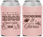 Custom Homecoming Neoprene Can Coolers - Touchdowns And Tiaras | 330010