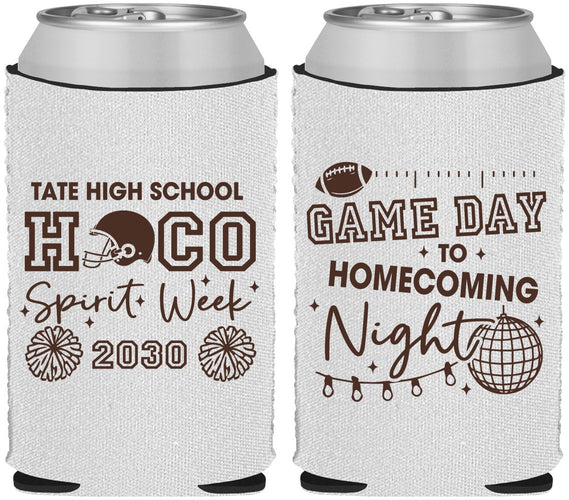 Custom Homecoming Neoprene Can Coolers - Spirit Week | 330013