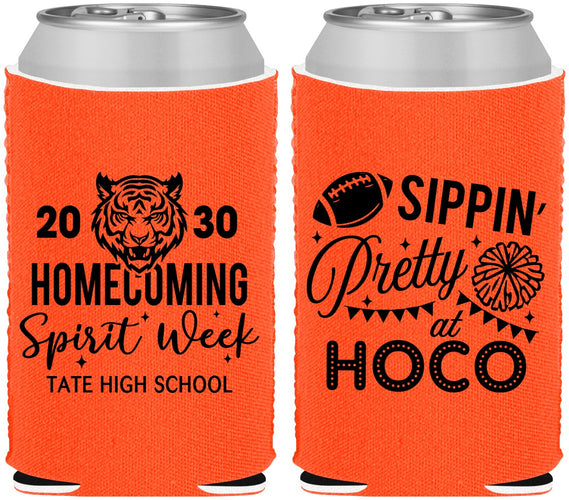 Custom Homecoming Neoprene Can Coolers - Hoco Spirit Week | 330014
