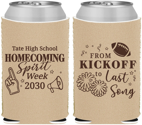 Custom Homecoming Neoprene Can Coolers - Spirit Week | 330019
