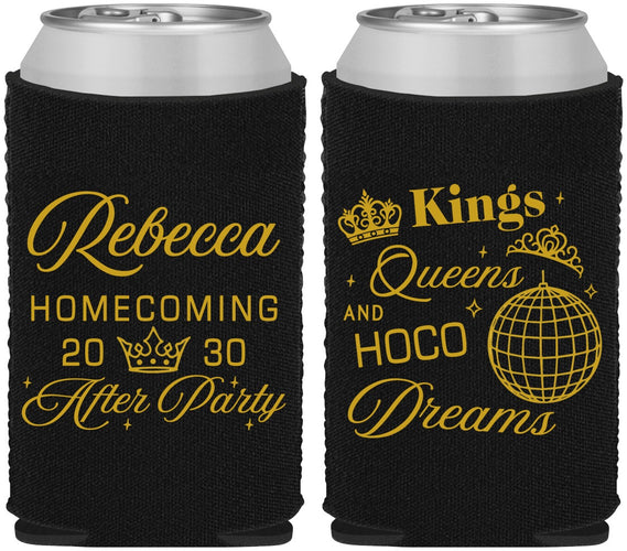 Custom Homecoming Neoprene Can Coolers - Hoco After Party | 330027