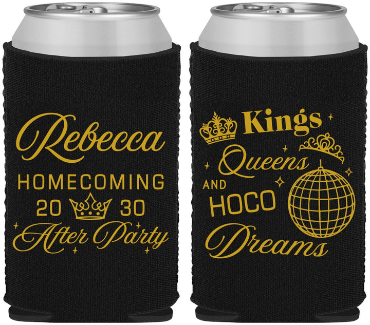 Custom Homecoming Neoprene Can Coolers - Hoco After Party | 330027