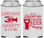 Custom Wedding Neoprene Can Coolers - Crawfish Boil | 333