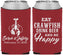 Custom Wedding Neoprene Can Coolers - Crawfish Boil | 335