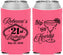 Custom 21st Birthday Neoprene Can Coolers - Sip Sip Hooray Vegas | 340006