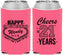 Custom 21st Birthday Neoprene Can Coolers - Vegas | 340007