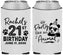 Custom 21st Birthday Neoprene Can Coolers - Party Like An Animal Panda | 340021