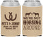 Custom Wedding Neoprene Can Coolers - Horseshoe | 342