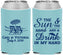 Custom Wedding Neoprene Can Coolers - Sun Sand Drink In My Hand | 353