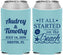 Custom Wedding Neoprene Can Coolers - Started On The Beach | 361