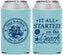 Custom Wedding Neoprene Can Coolers - Started On The Beach | 362