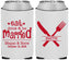 Custom Wedding Neoprene Can Coolers - Eat Drink Be Married | 368