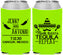 Custom Wedding Neoprene Can Coolers - Fiesta Siesta Tequila Repeat | 369