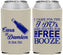 Custom Wedding Neoprene Can Coolers - I Do Free Booze | 371
