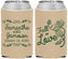 Custom Wedding Neoprene Can Coolers - Fall In Love | 377