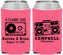 Custom Wedding Neoprene Can Coolers - Class Love Cassette Tape | 389