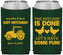 Custom Wedding Neoprene Can Coolers - Got Hitched Tractor | 397