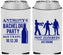 Custom Bachelor Party Neoprene Can Coolers - Bar Crawl | 40010