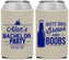 Custom Bachelor Party Neoprene Can Coolers - Brews And Boobs | 40022