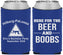 Custom Bachelor Party Neoprene Can Coolers - Beer And Boobs | 40040
