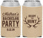 Custom Bachelor Party Neoprene Can Coolers - Ready To Hunt | 40044