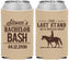 Custom Bachelor Party Neoprene Can Coolers - The Last Stand | 40050