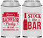 Custom Bachelor Party Neoprene Can Coolers - Stock The Bar | 40073