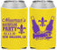 Custom Bachelor Party Neoprene Can Coolers - Mardi Gras | 40085