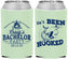 Custom Bachelor Party Neoprene Can Coolers - Fishing Hooked | 40096