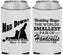 Custom Wedding Neoprene Can Coolers - Man Down | 407