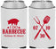 Custom Wedding Neoprene Can Coolers - I Do Barbecue Bbq | 410