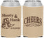Custom Wedding Neoprene Can Coolers - Cheers Cowboy | 411