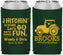 Custom Wedding Neoprene Can Coolers - Tractor Hitchin | 448