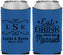 Custom Wedding Neoprene Can Coolers - Eat Drink Be Married | 463