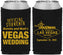 Custom Wedding Neoprene Can Coolers - Las Vegas | 466