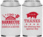 Custom Wedding Neoprene Can Coolers - I Do Barbecue Bbq | 470
